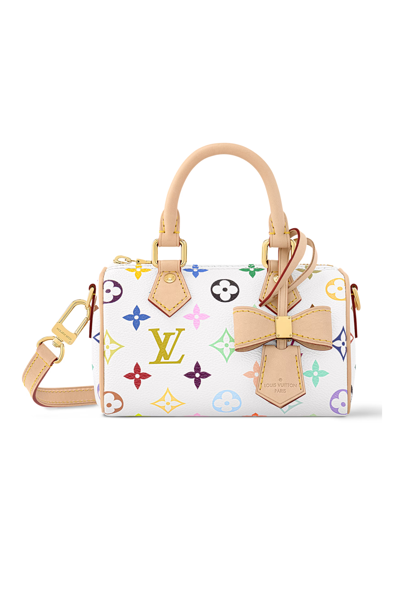 L02 Handtasche mit Buntem Muster