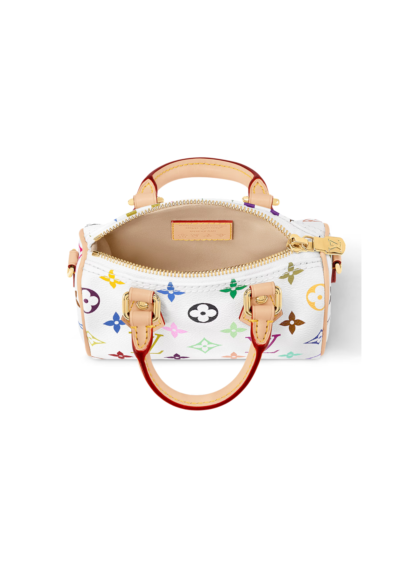 L02 Handtasche mit Buntem Muster